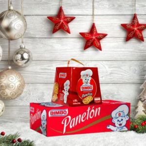 Panetón Bimbo 900 g caja x 6 unidades